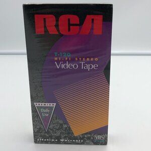 Vintage RCA Blank VHS Video Tape SEALED